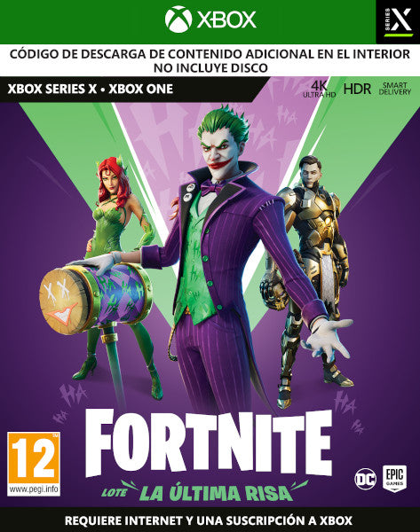 FORTNITE LOTE LA ULTIMA RISA (CIAB) FORTNITE LOTE LA ULTIMA RISA (CIAB)